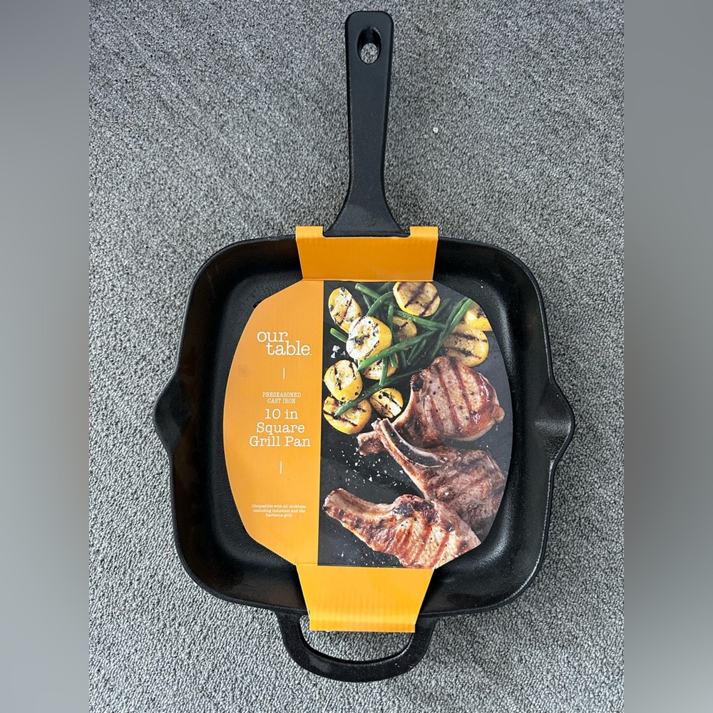 Cast Iron Grill Pan